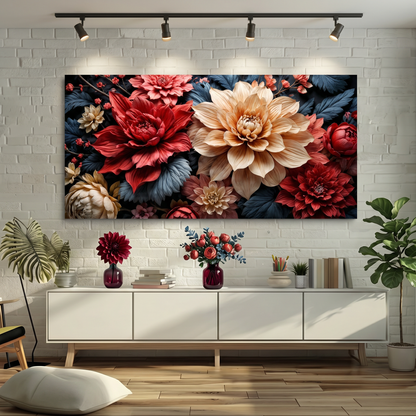Velvet Floral Elegance