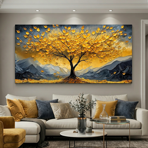 Golden Canopy Tree