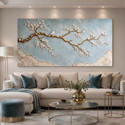 Golden Blossom Branch II