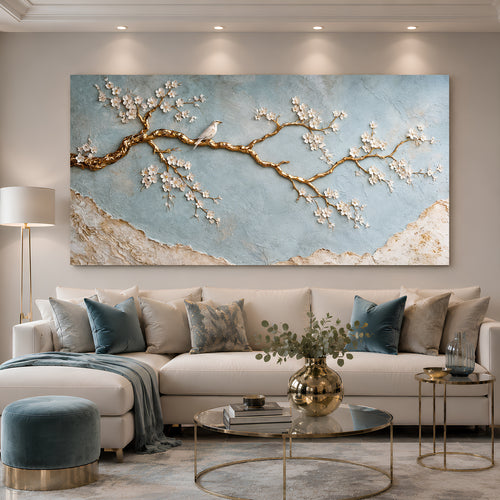 Golden Blossom Branch II
