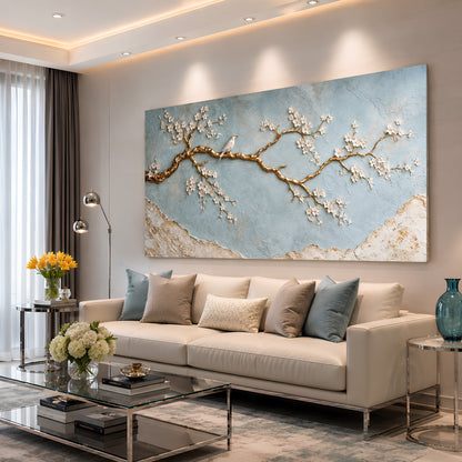 Golden Blossom Branch II
