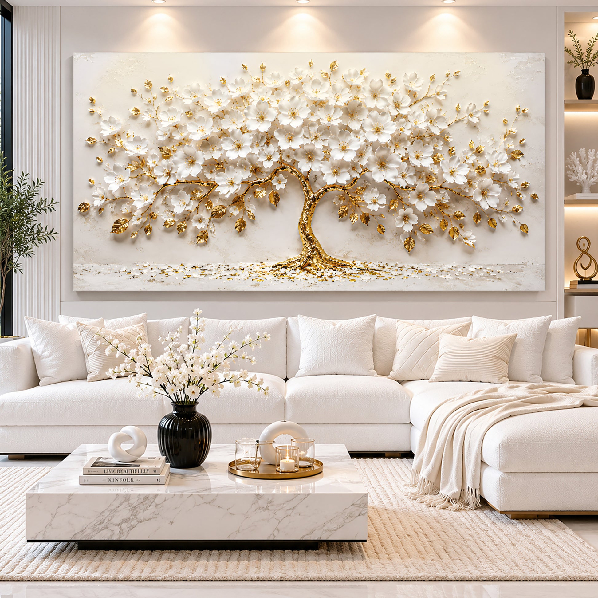Golden Bloom Radiance