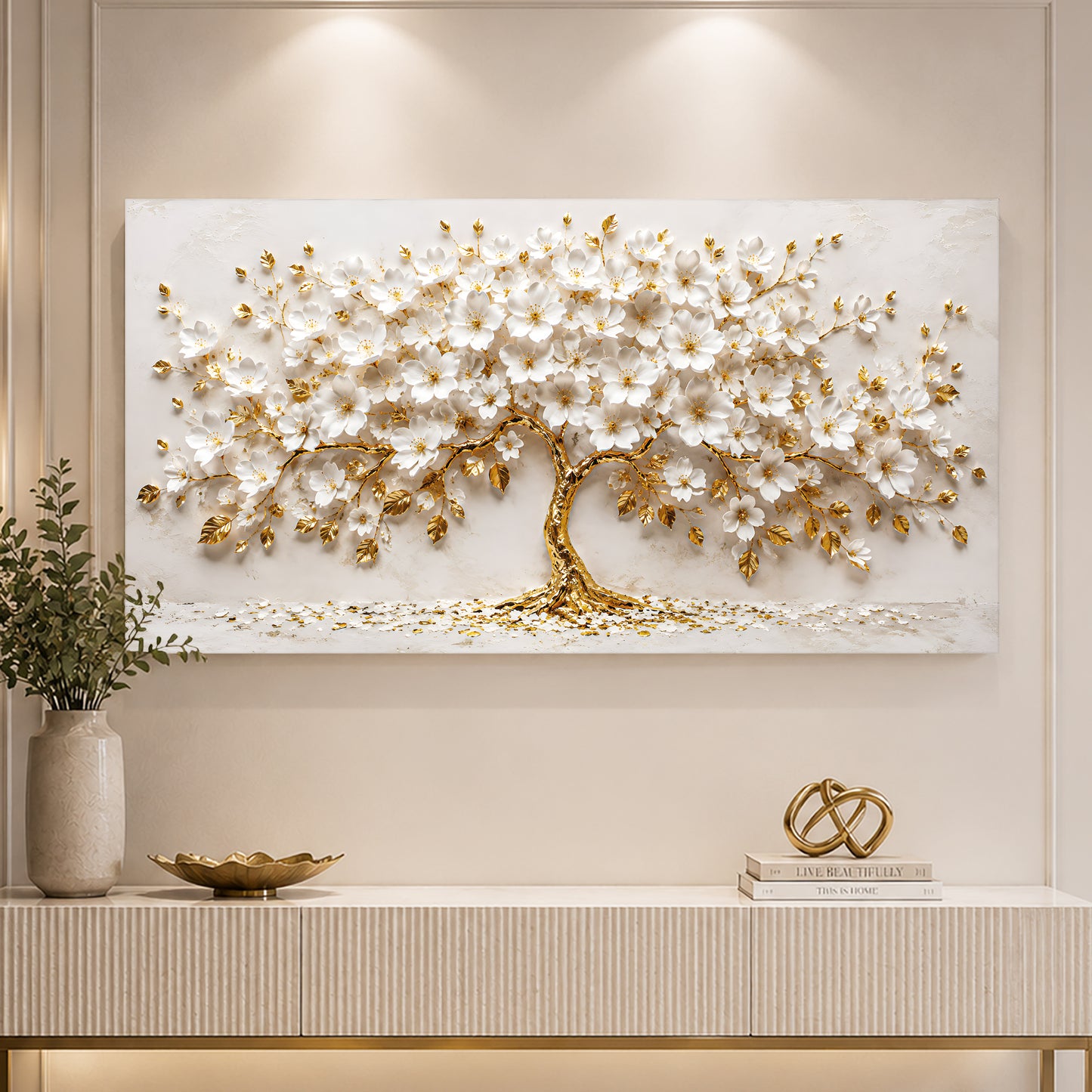 Golden Bloom Radiance