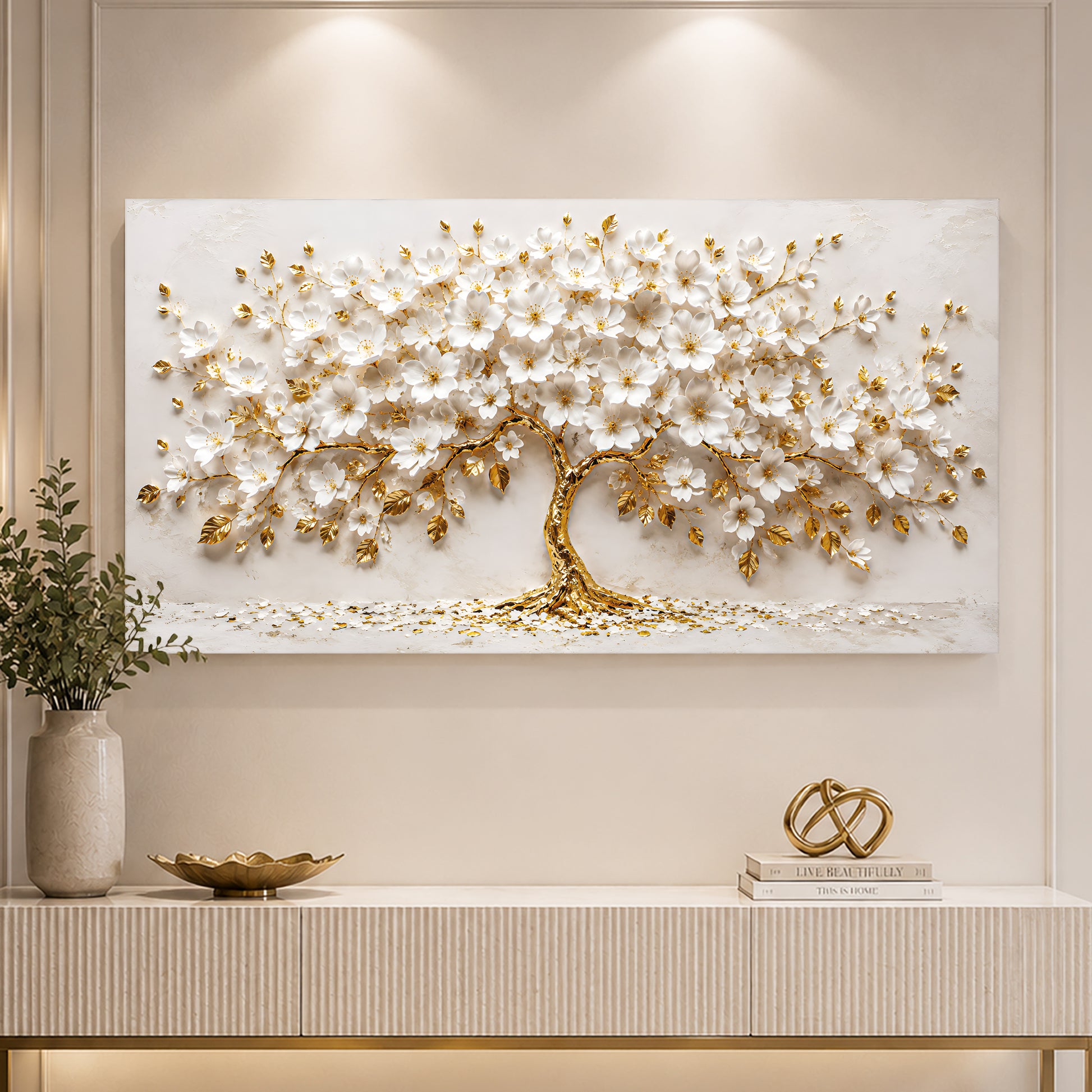 Golden Bloom Radiance