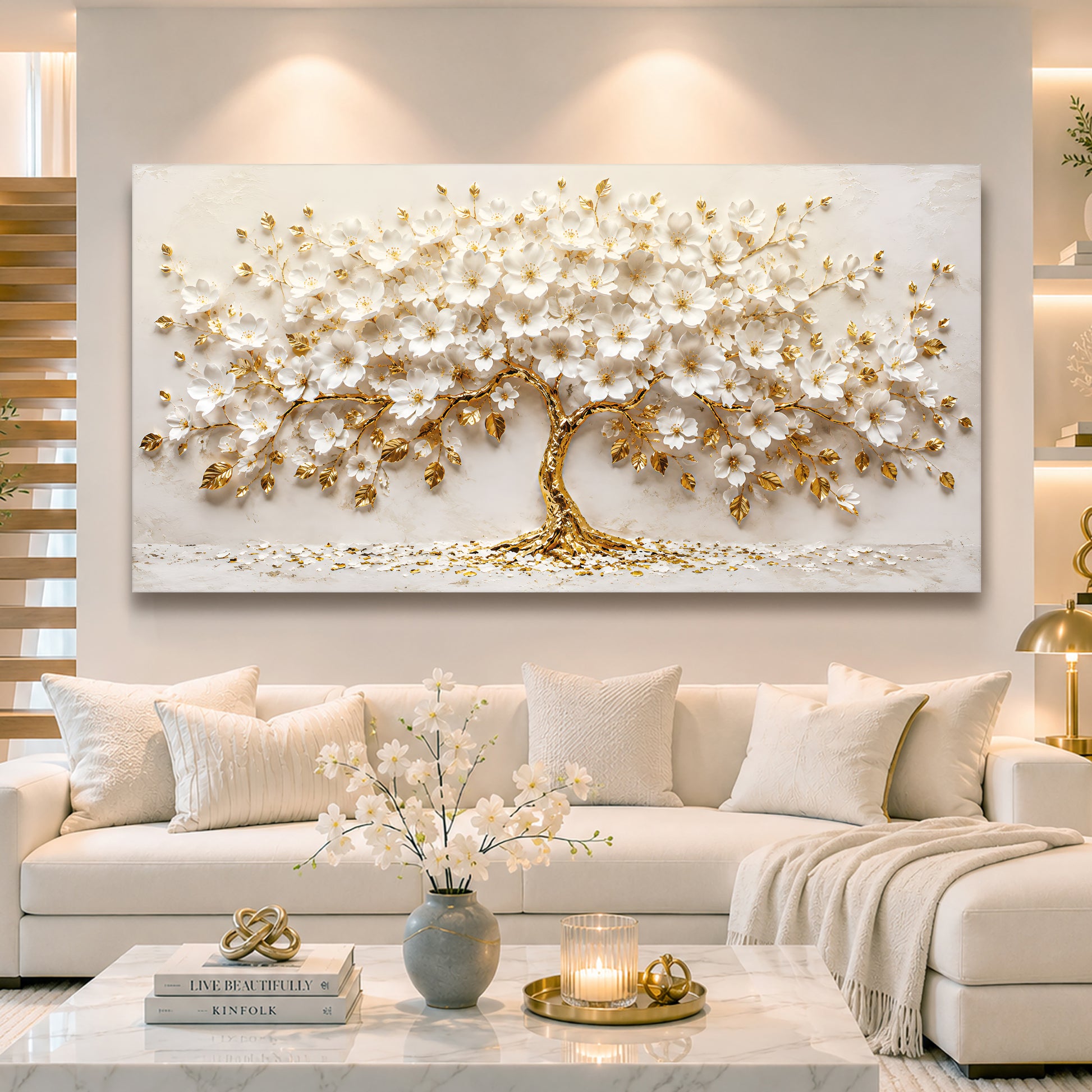 Golden Bloom Radiance