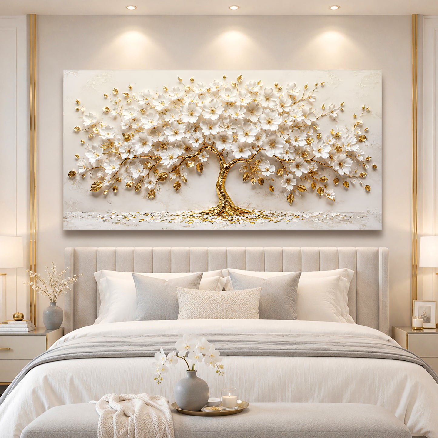 Golden Bloom Radiance