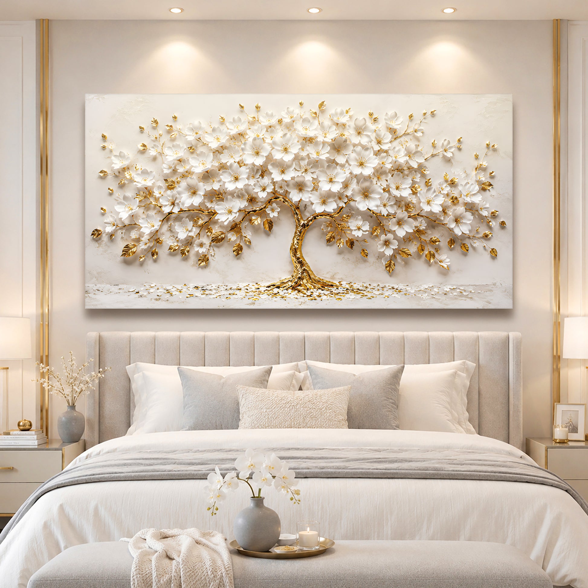 Golden Bloom Radiance