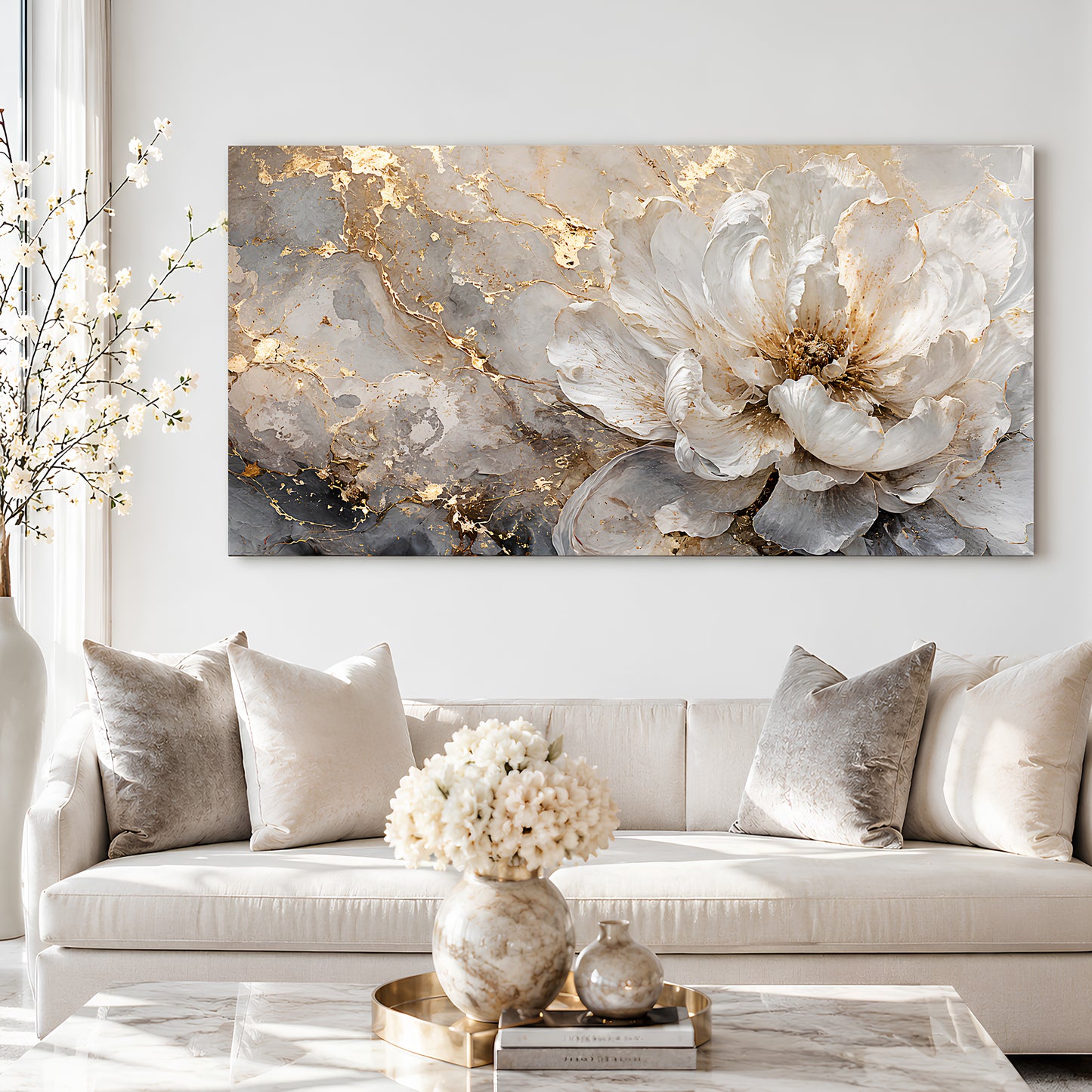 Luxury Floral Gold