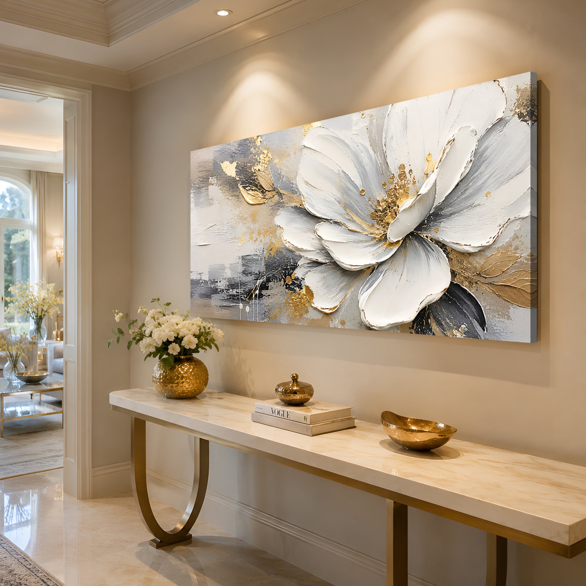 Golden Bloom Elegance