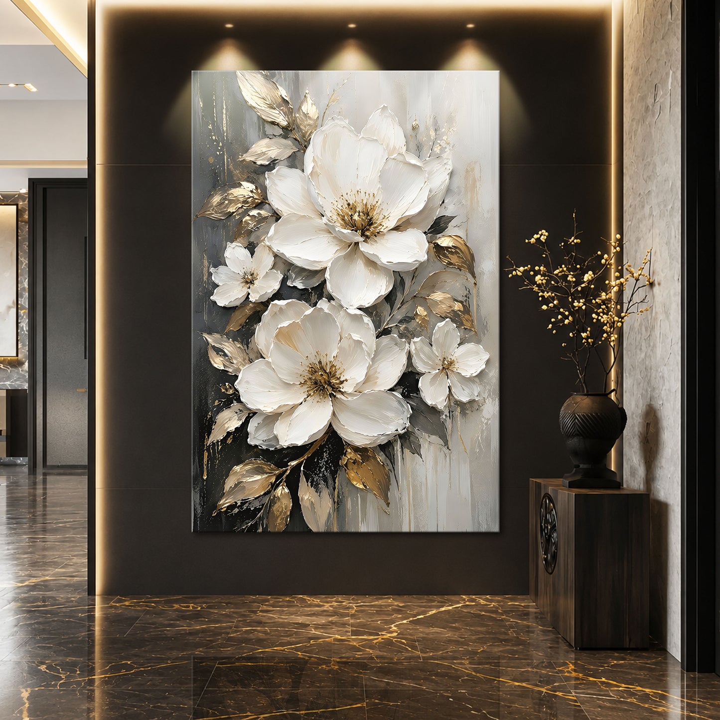 Golden Magnolia Bloom