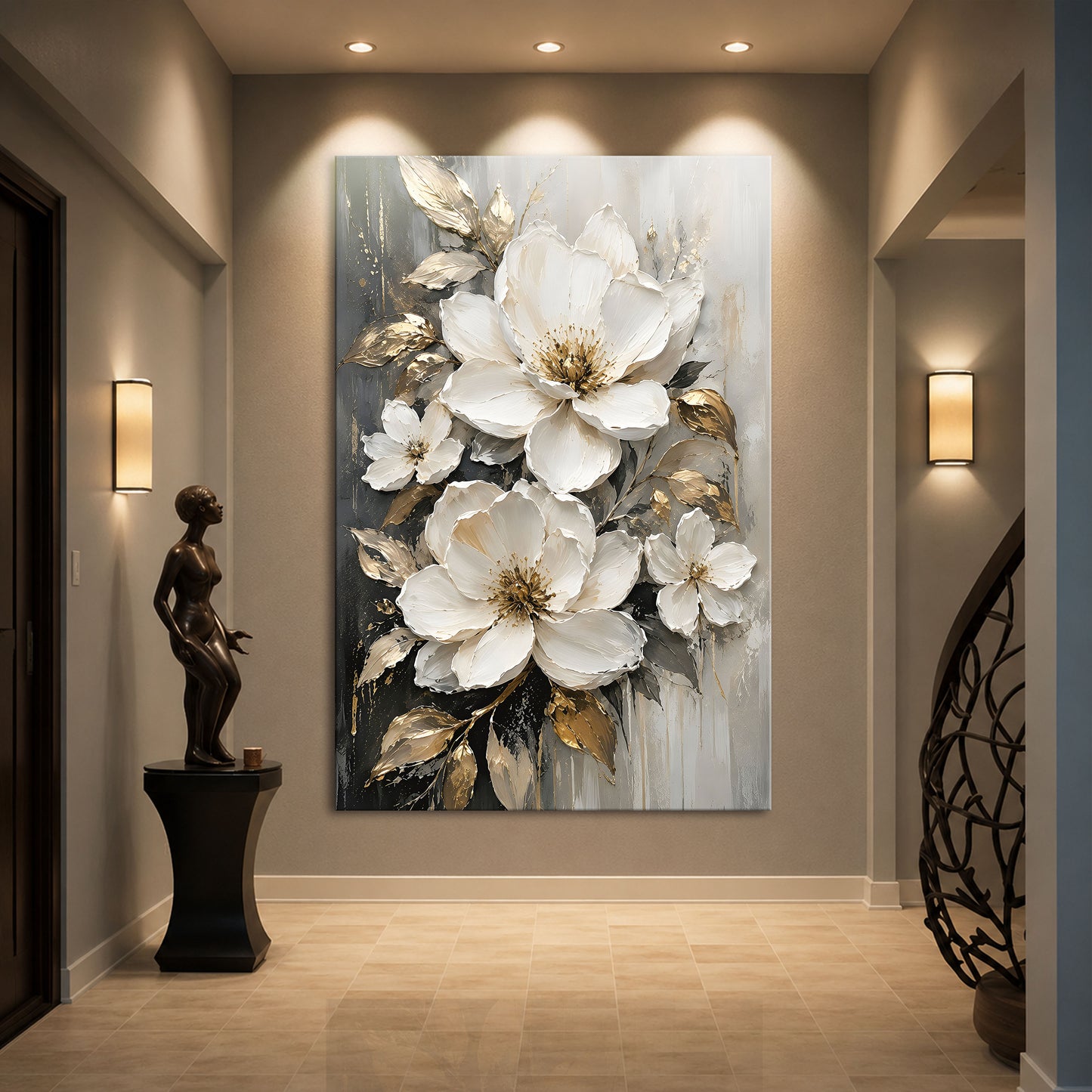 Golden Magnolia Bloom