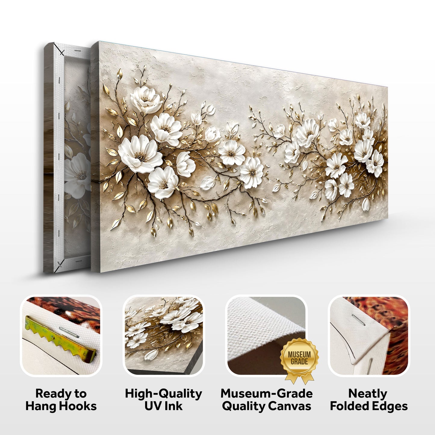Golden Petal Cascade