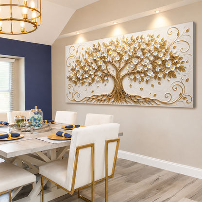 White & Gold Tree