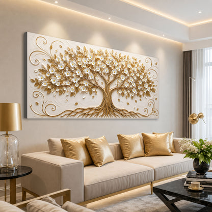 White & Gold Tree