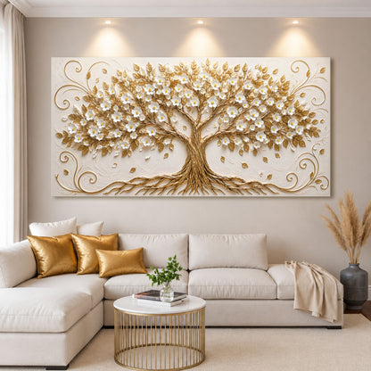 White & Gold Tree