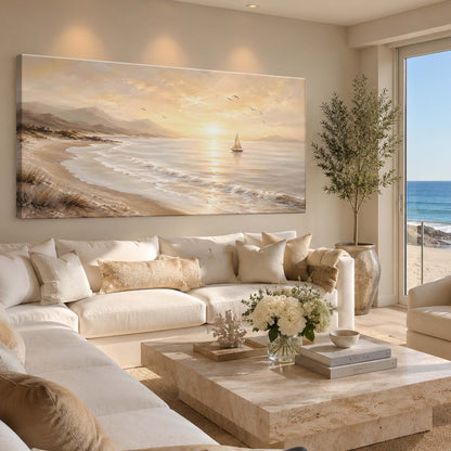 Neutral Beach Landscape