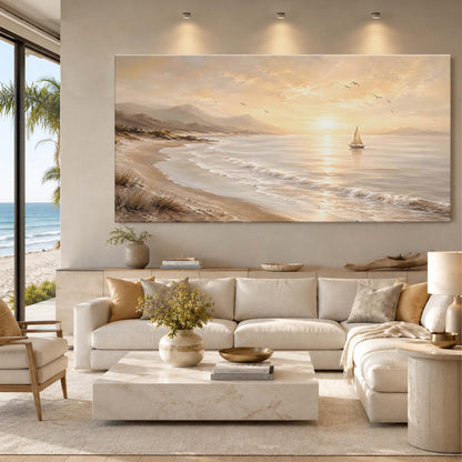Neutral Beach Landscape
