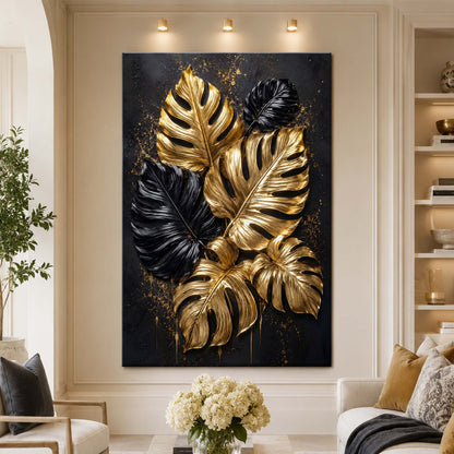 Elegant Monstera Leaf