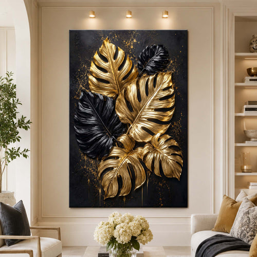 Elegant Monstera Leaf