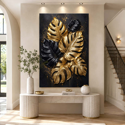 Elegant Monstera Leaf