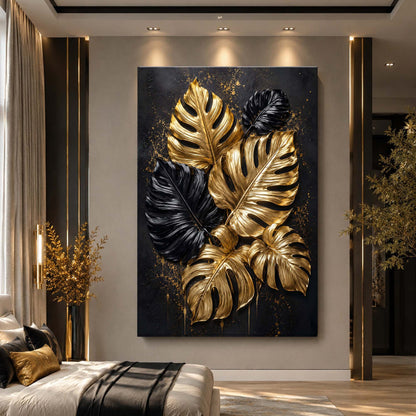 Elegant Monstera Leaf