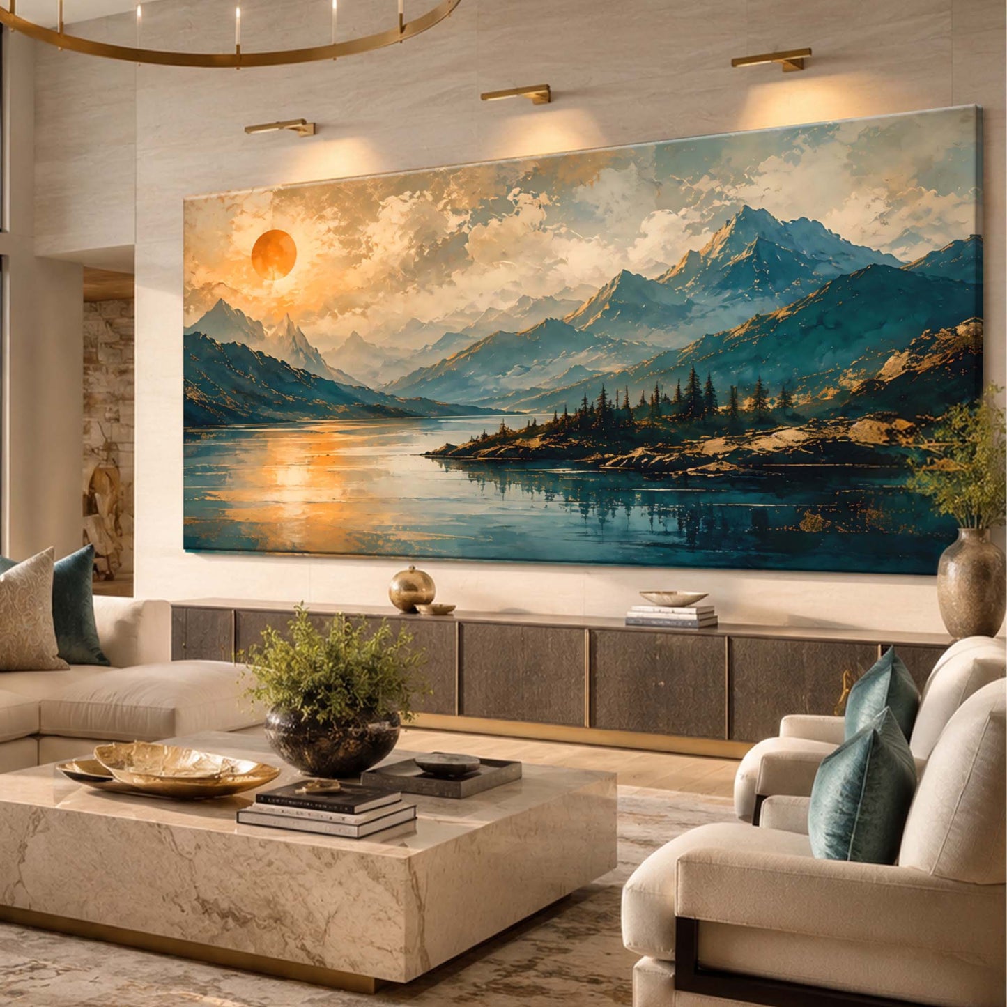 Golden Horizon Mountain