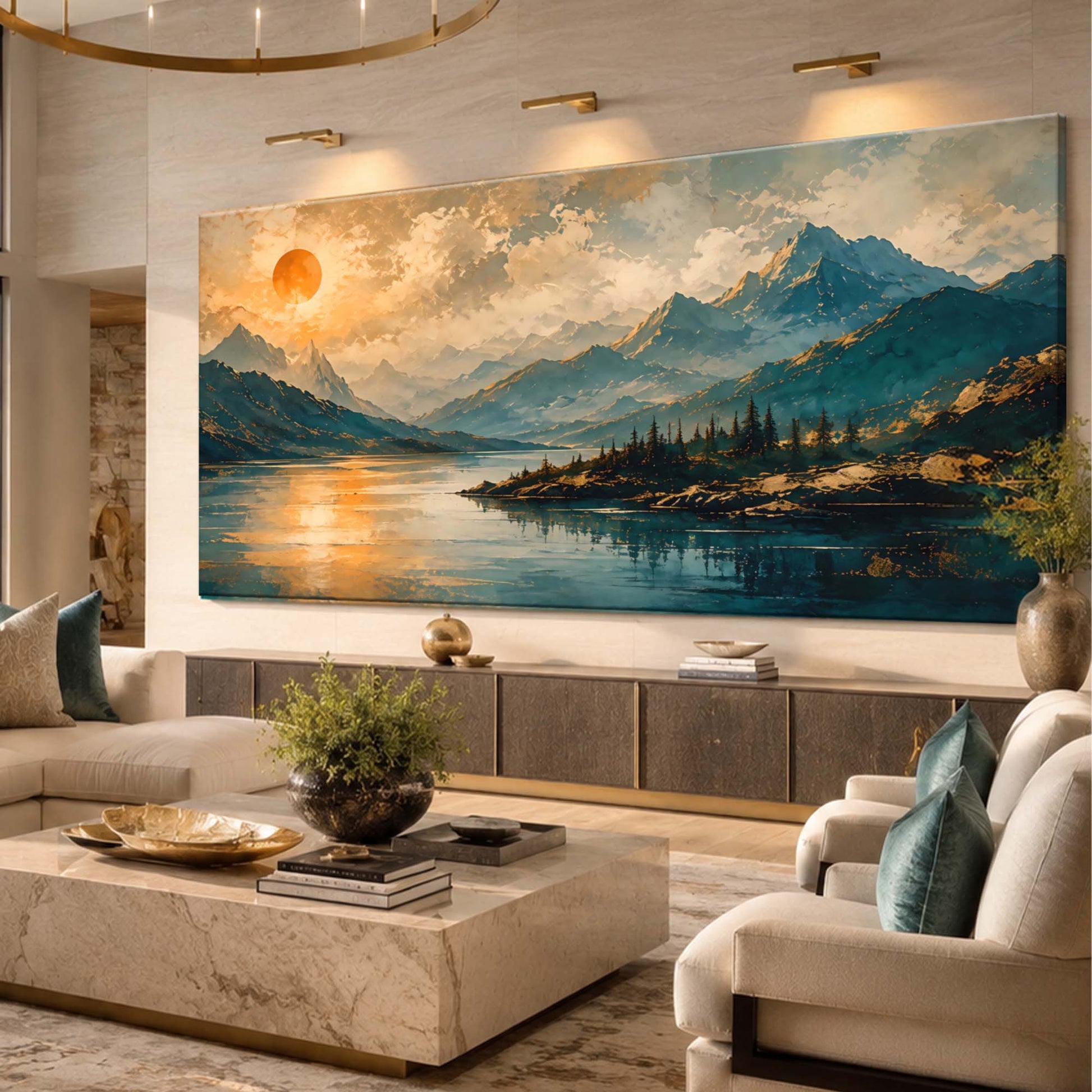 Golden Horizon Mountain