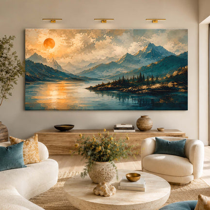 Golden Horizon Mountain