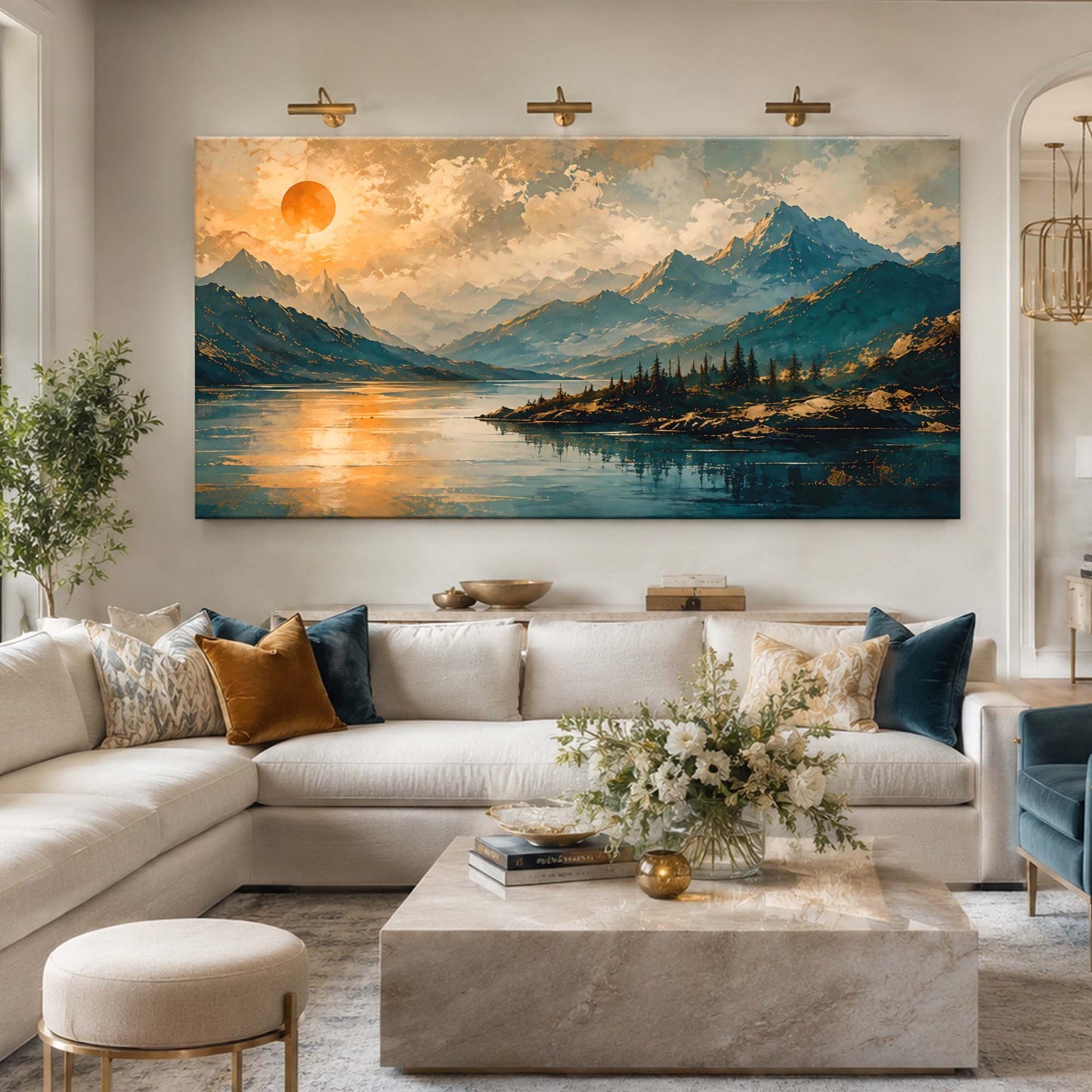 Golden Horizon Mountain