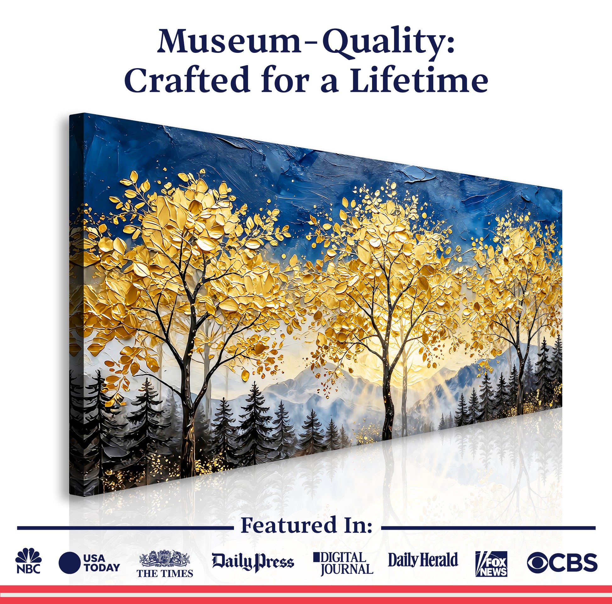 Golden Twilight Forest