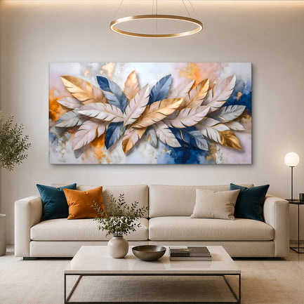 Majestic Feather Harmony Wall Art