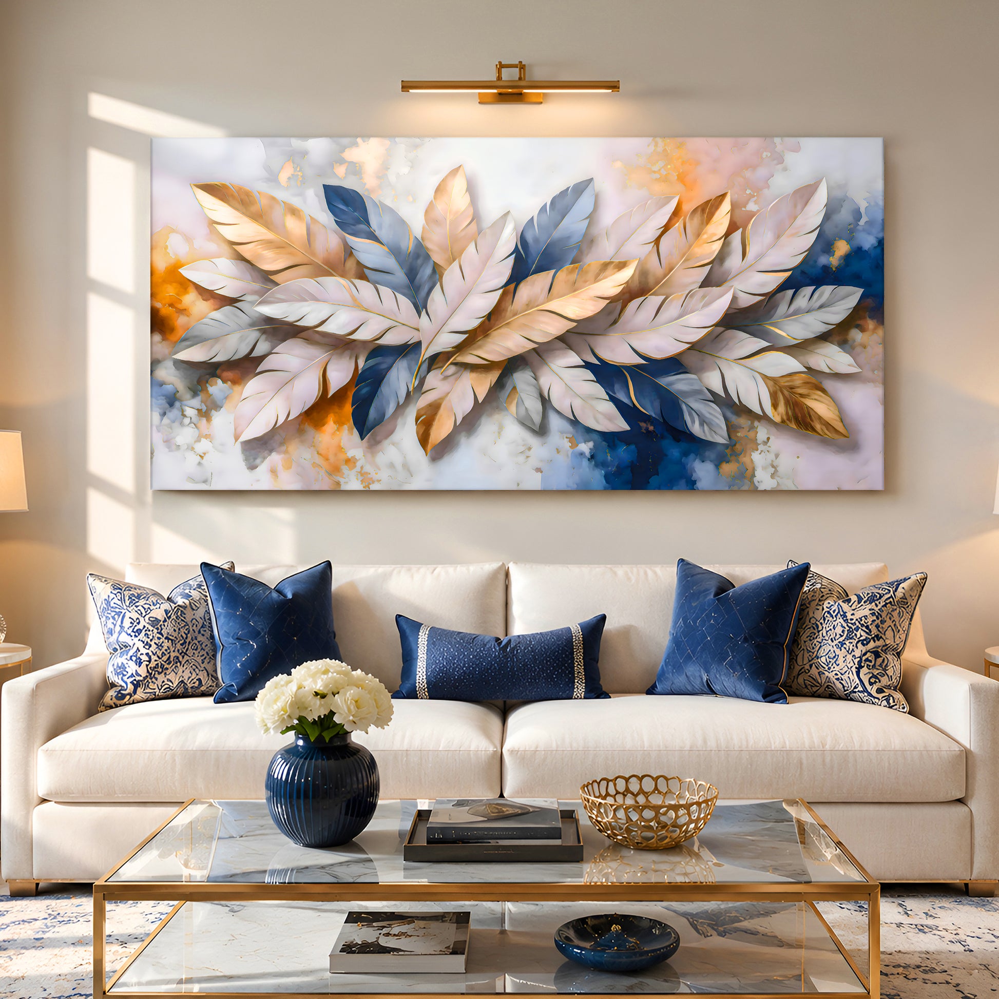 Majestic Feather Harmony Wall Art