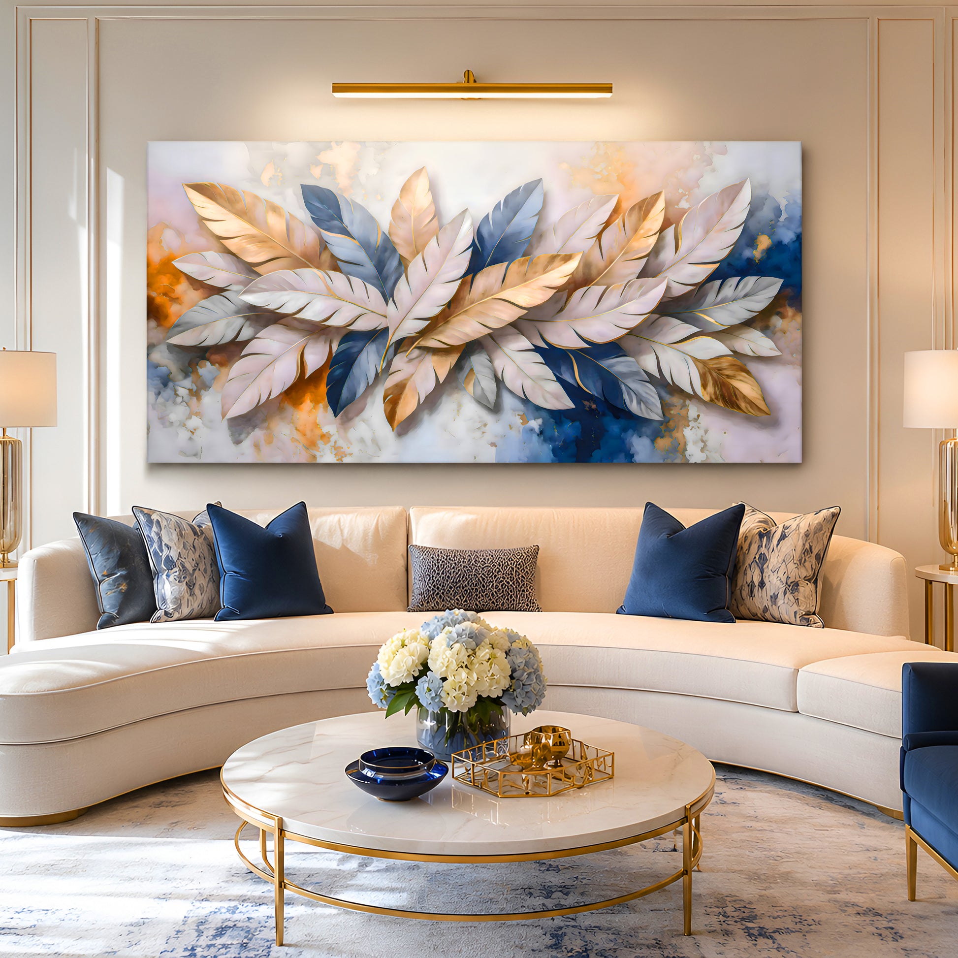 Majestic Feather Harmony Wall Art