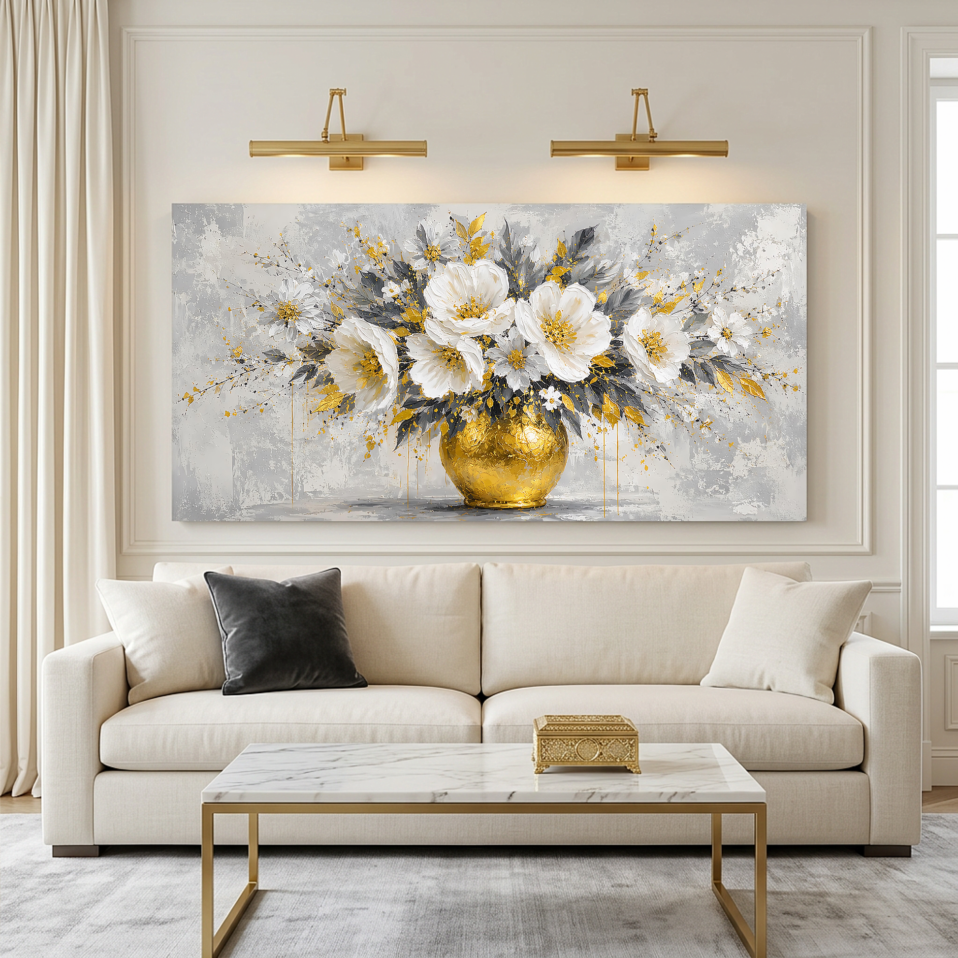 Golden Harmony Bouquet