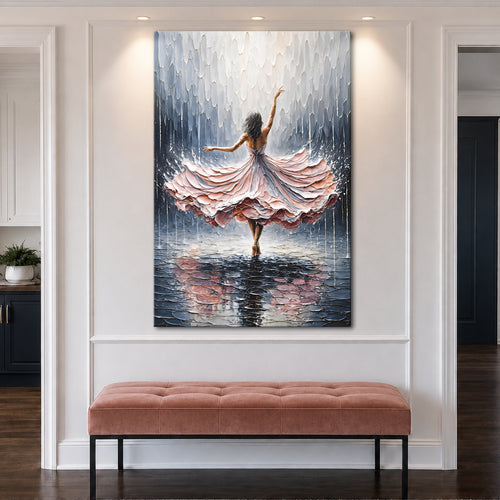 Blush Rain Dancer Wall Art