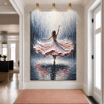 Blush Rain Dancer Wall Art