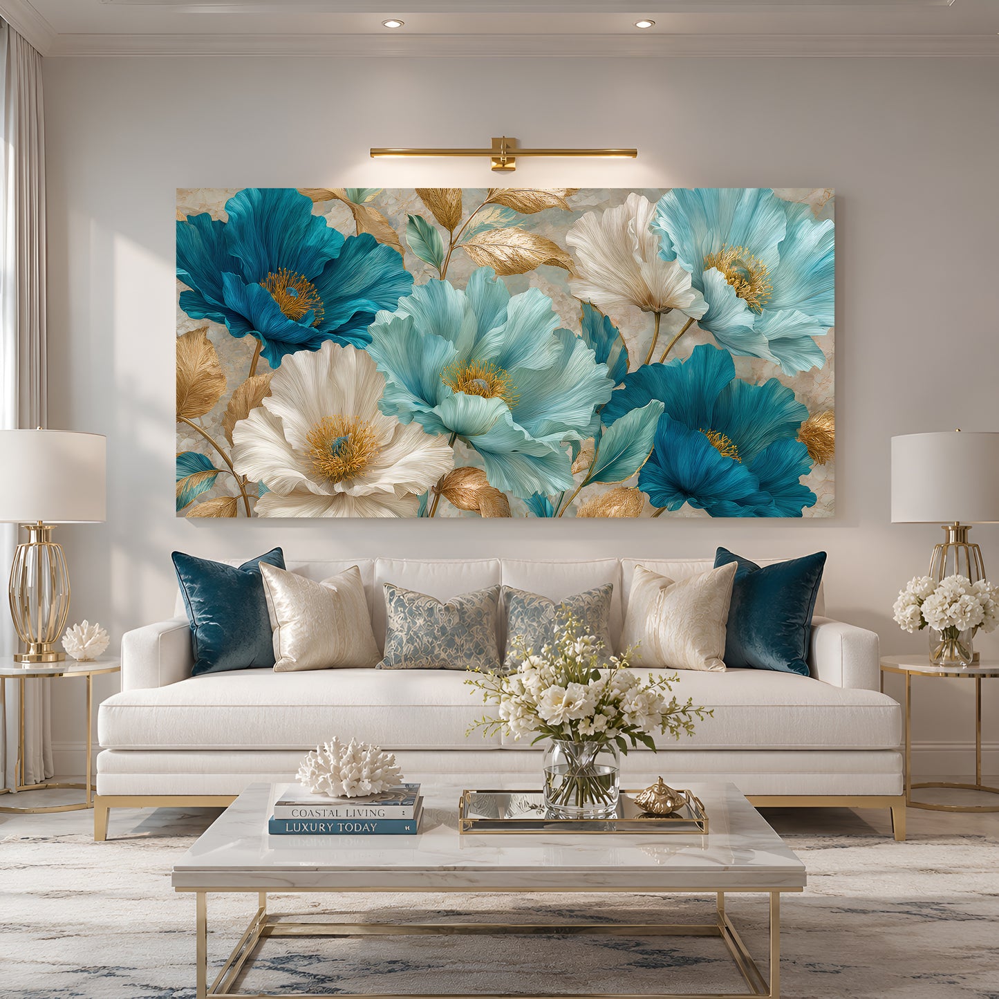 Azure Blossom Harmony