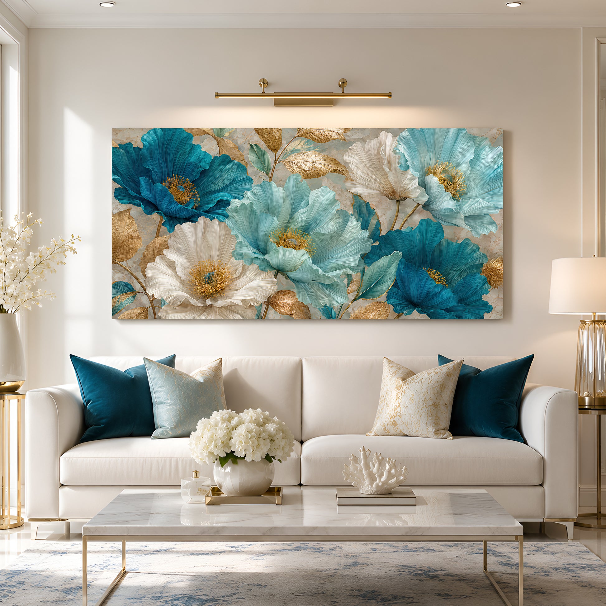 Azure Blossom Harmony