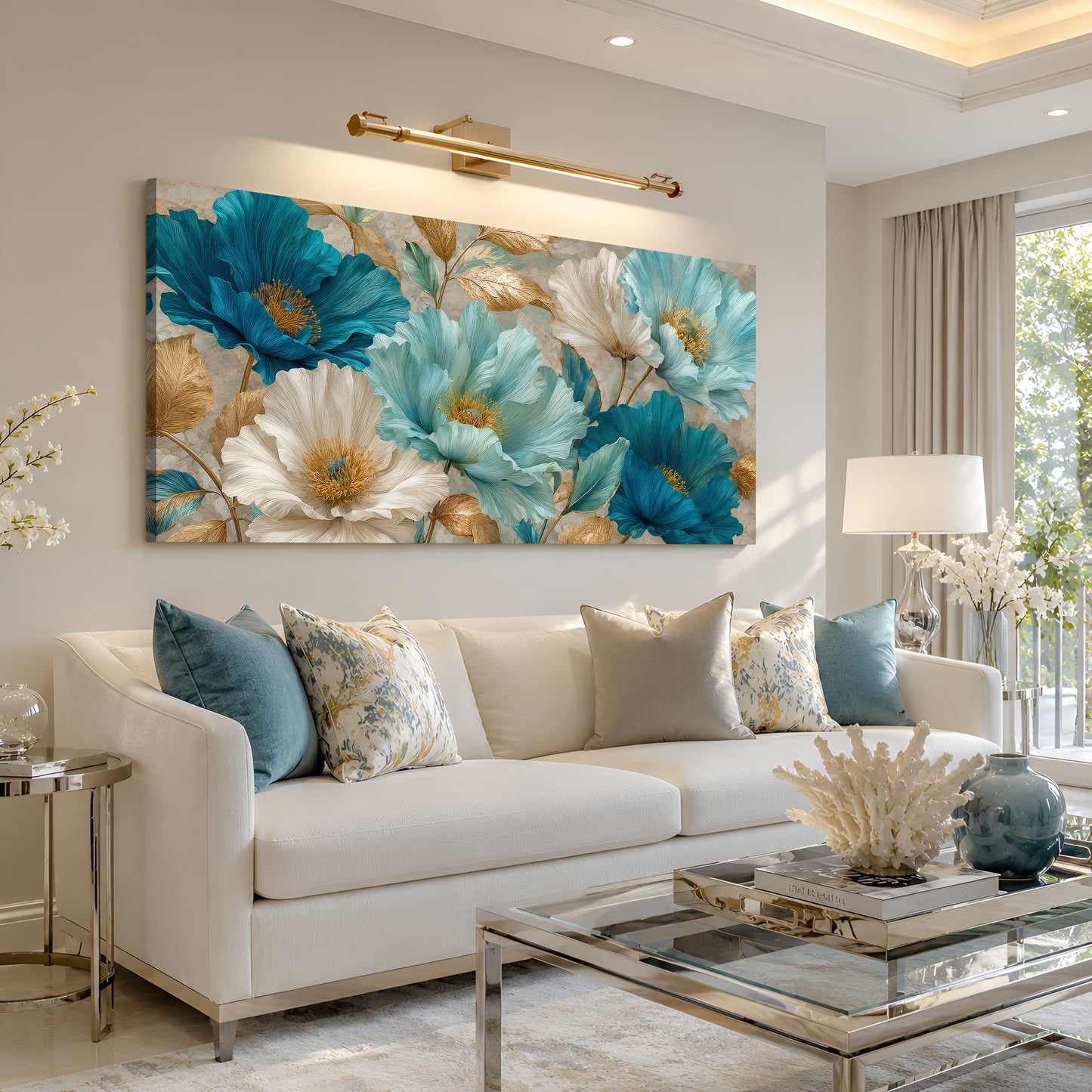 Azure Blossom Harmony