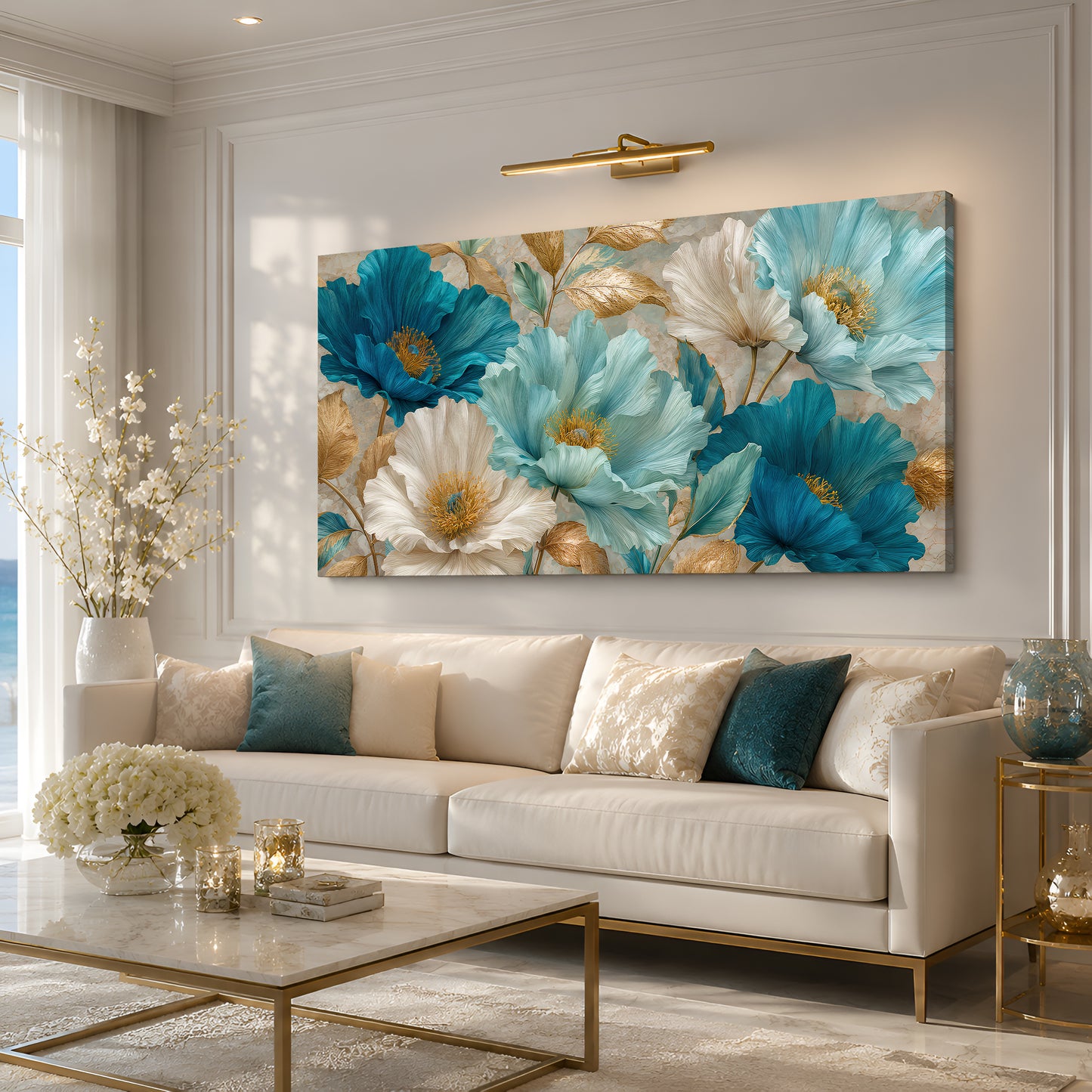 Azure Blossom Harmony