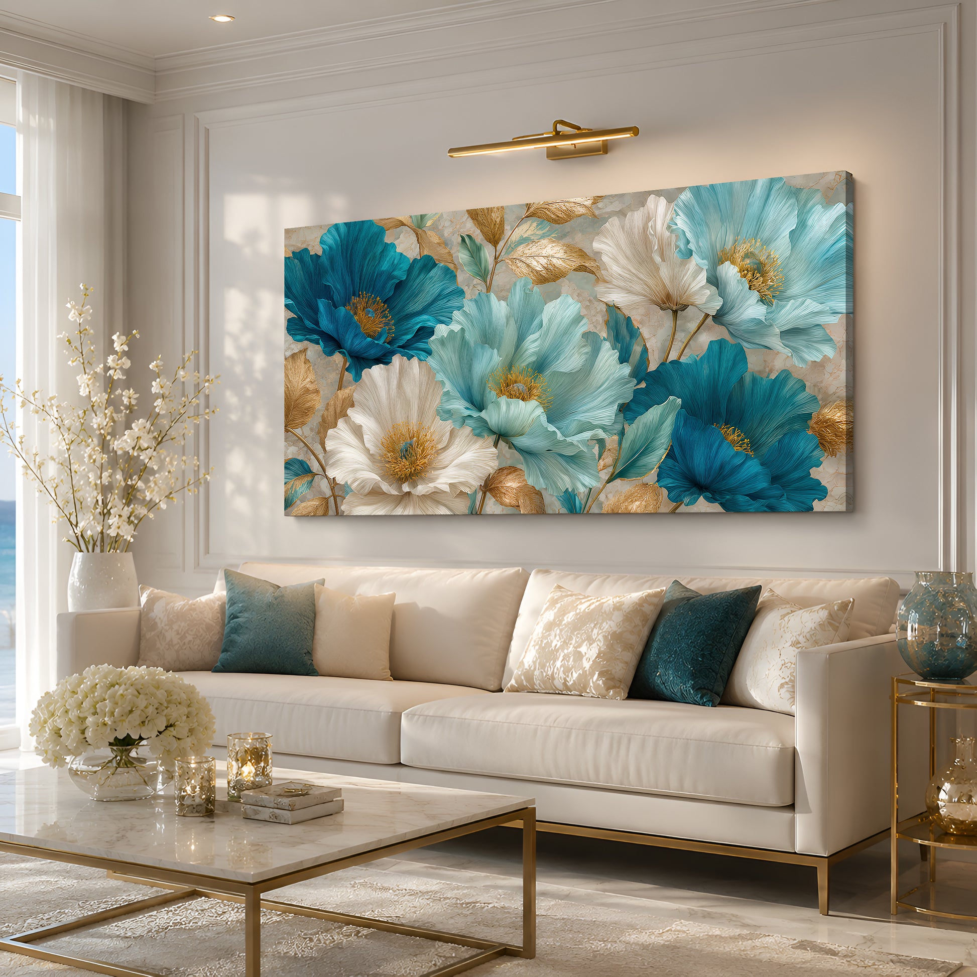 Azure Blossom Harmony