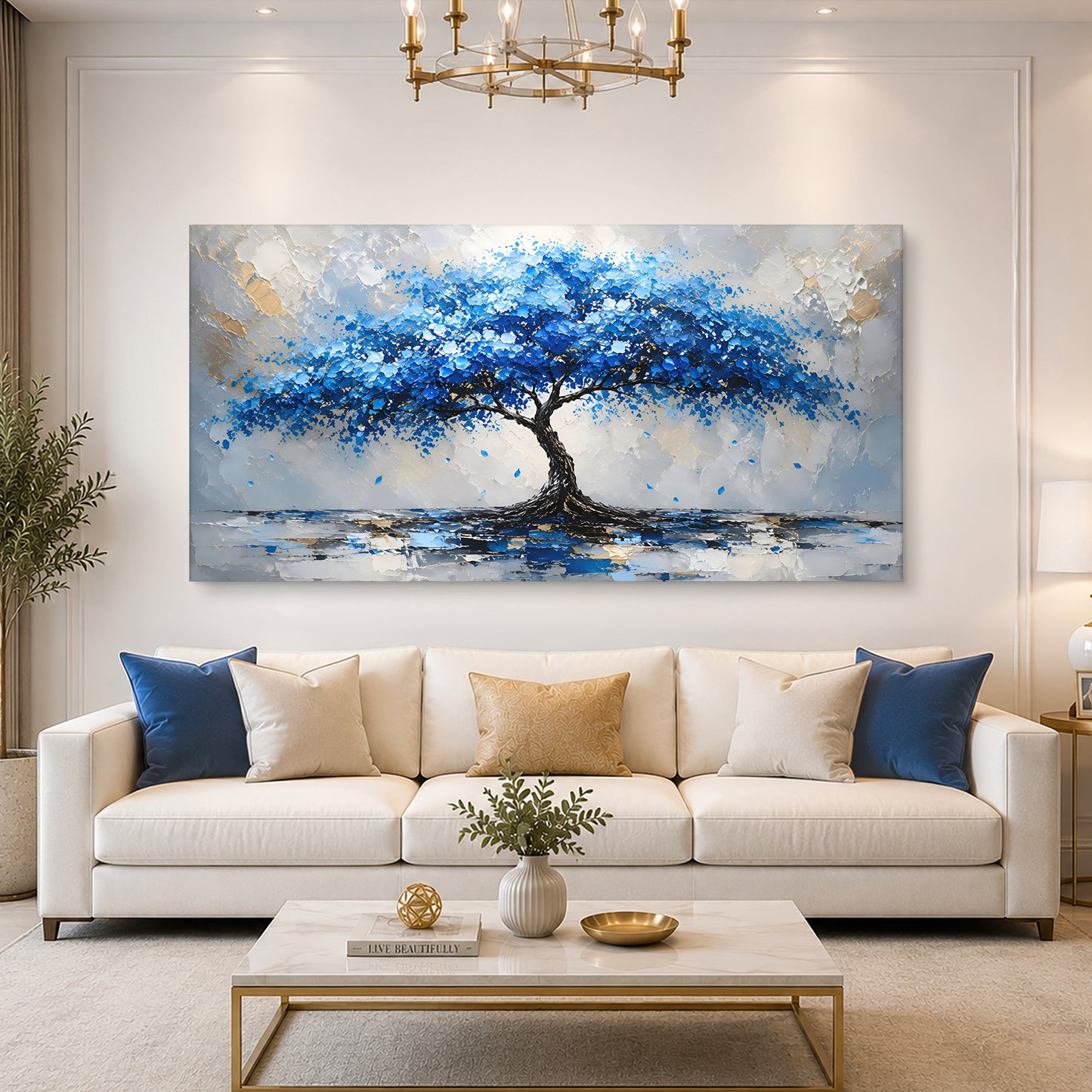 Azure Bloom Tree