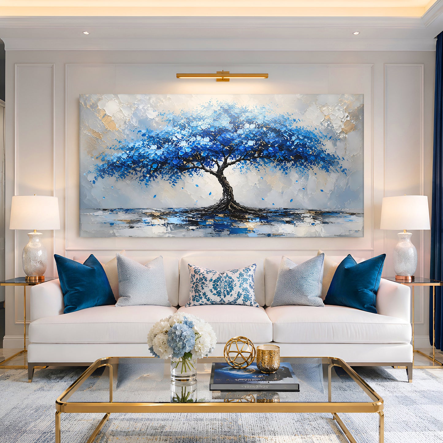 Azure Bloom Tree