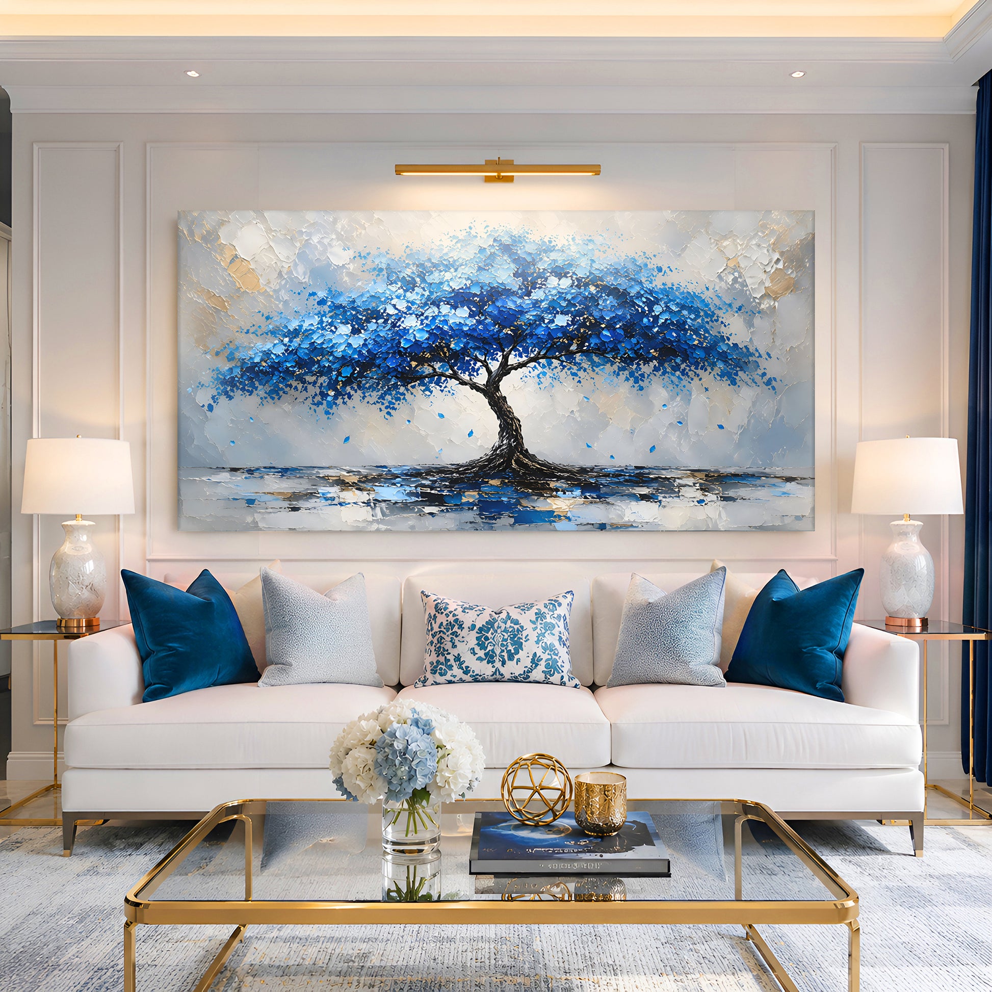 Azure Bloom Tree