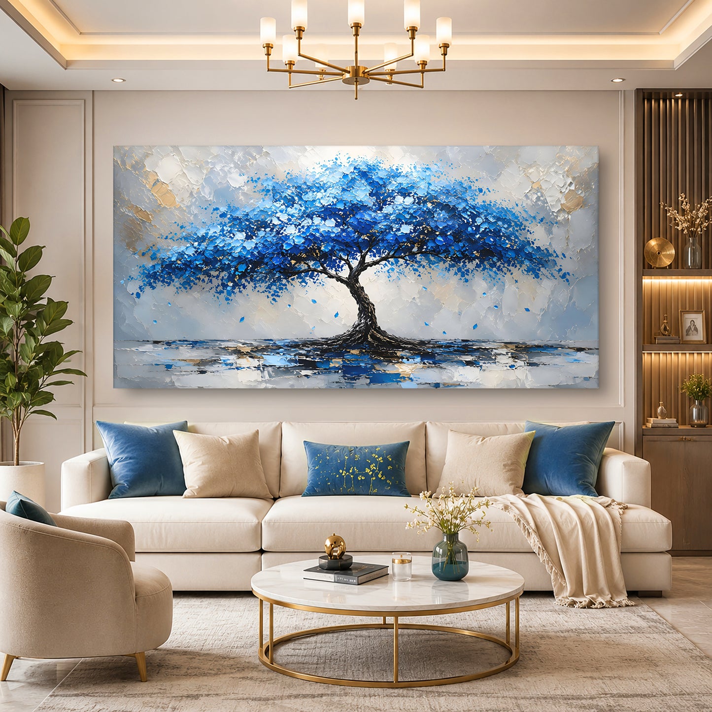 Azure Bloom Tree