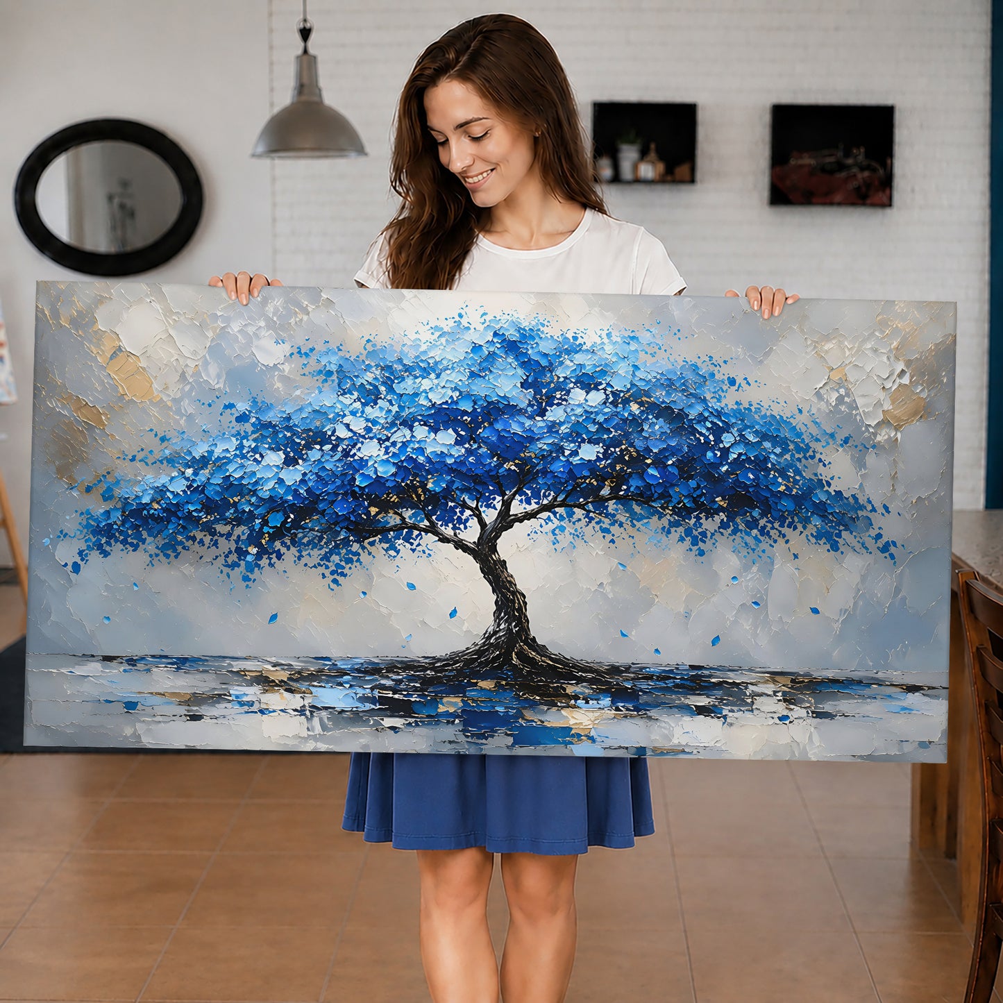 Azure Bloom Tree