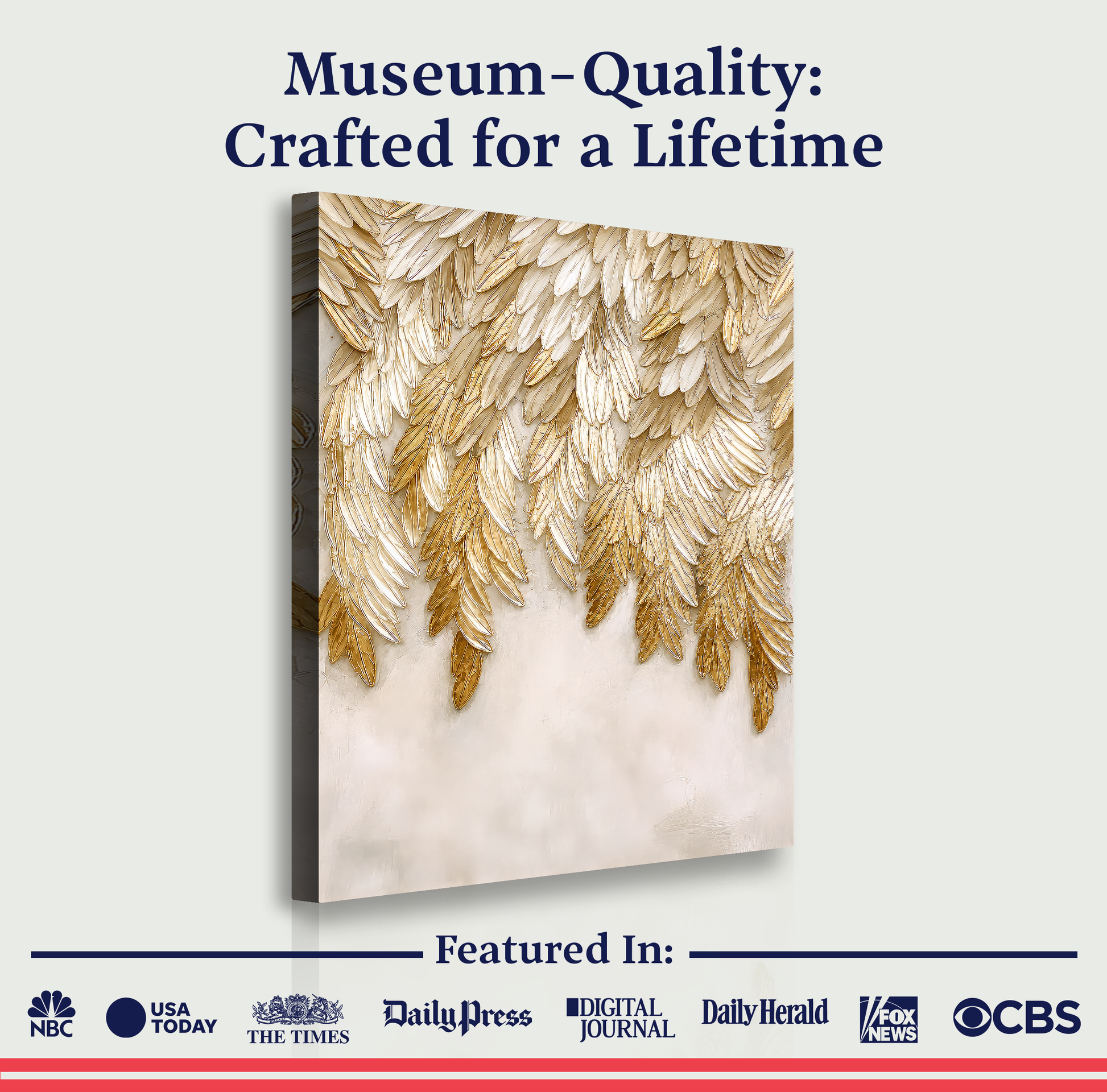 Gilded Feather Cascade