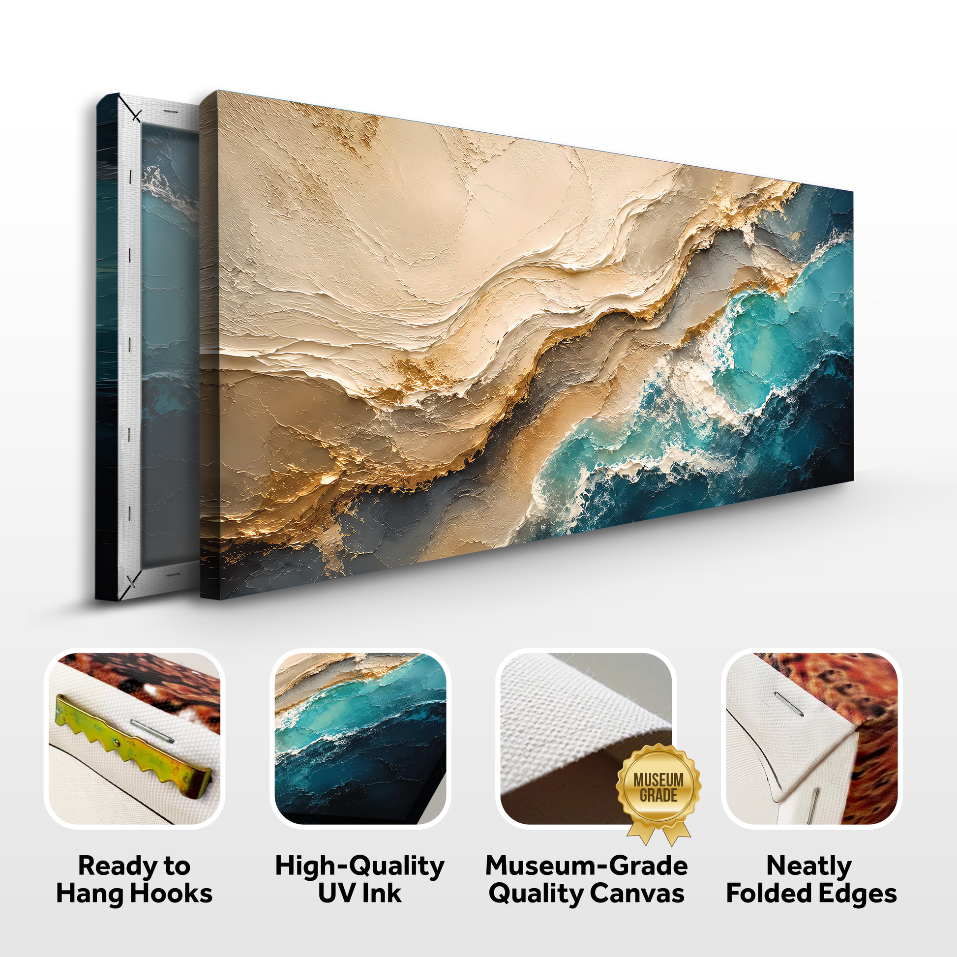 Coastal Marble Flow