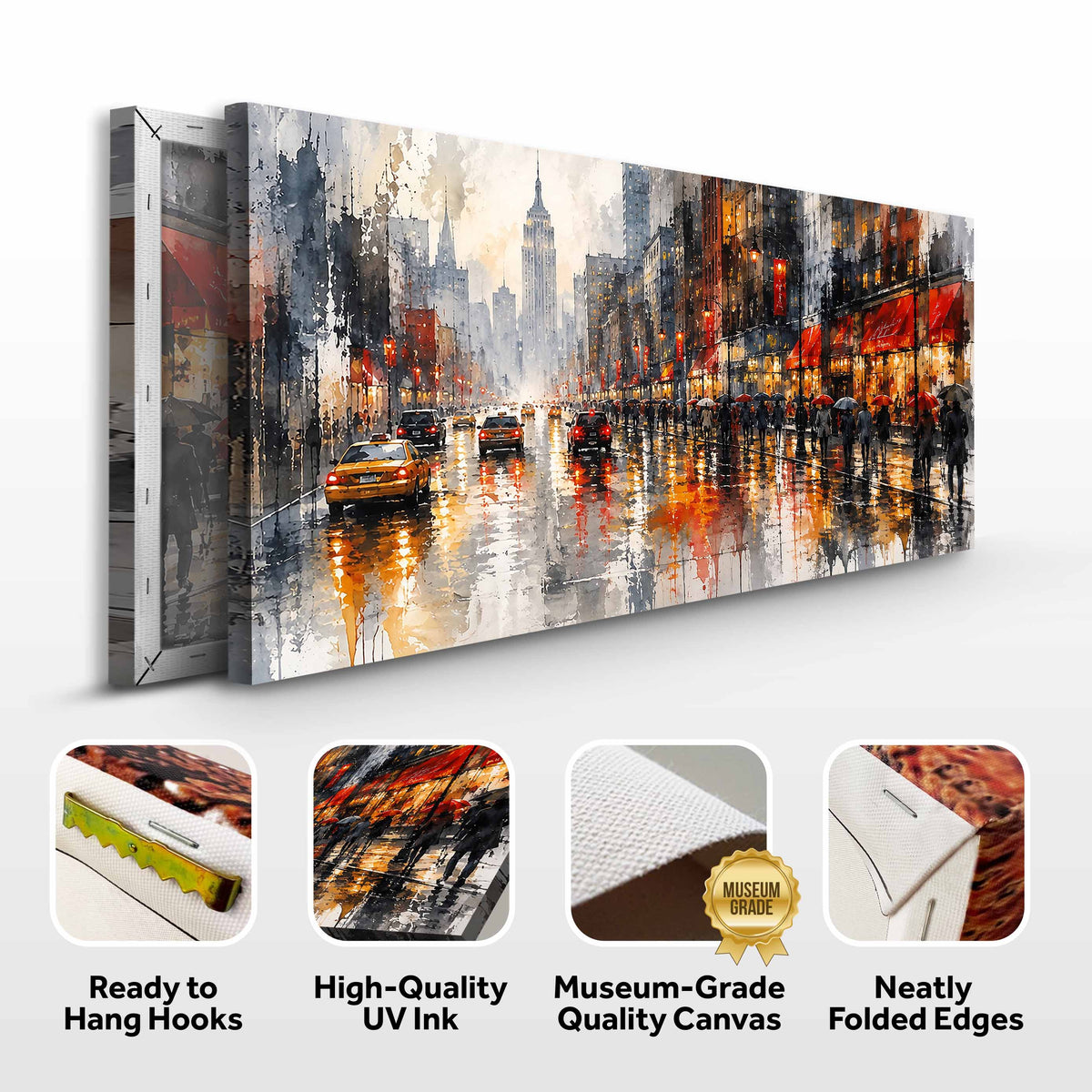 Rainy Cityscape