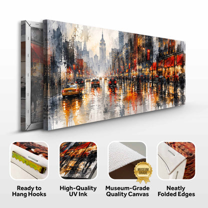 Rainy Cityscape